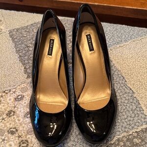 Alex Marie Glossy Black Heels